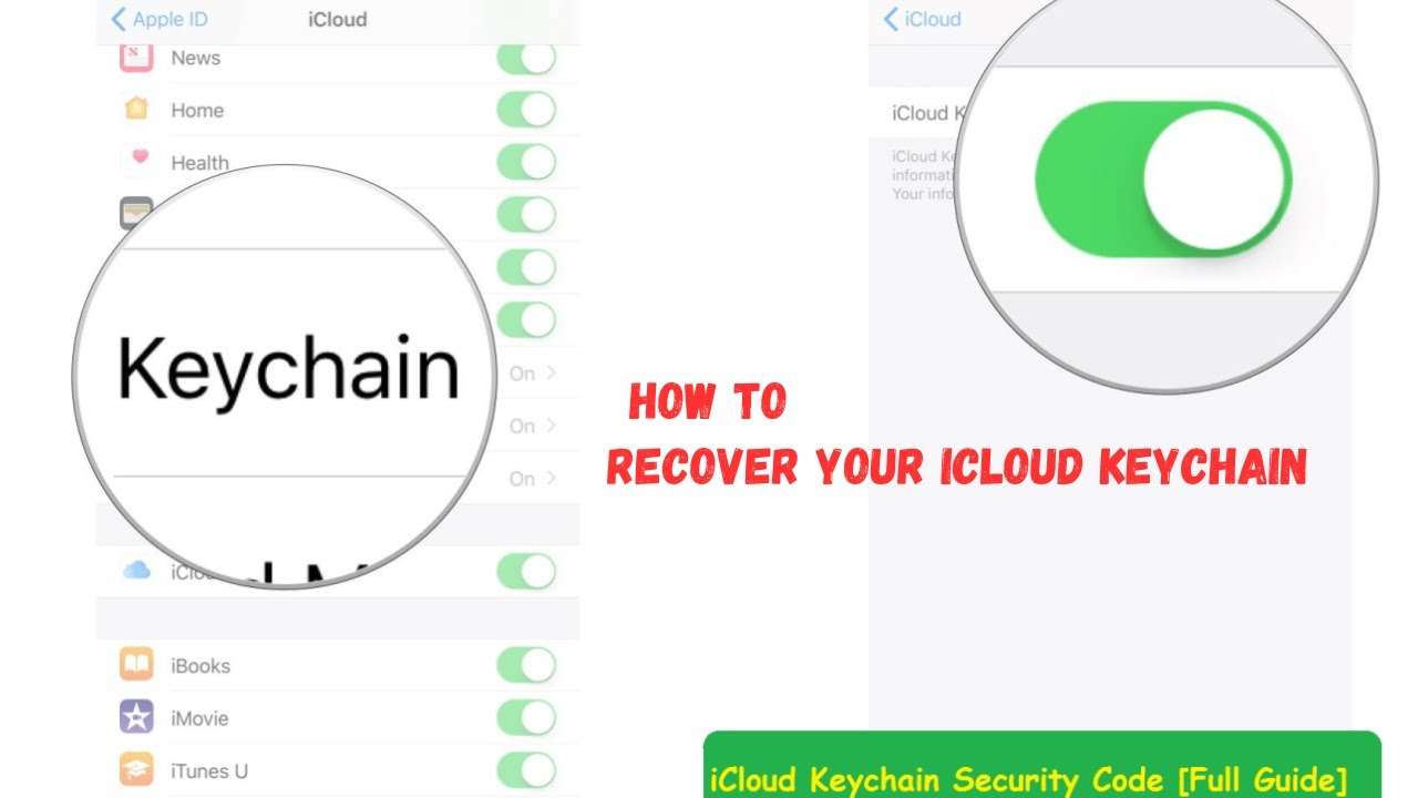 How to Recover Your iCloud Keychain Security Code Final Part