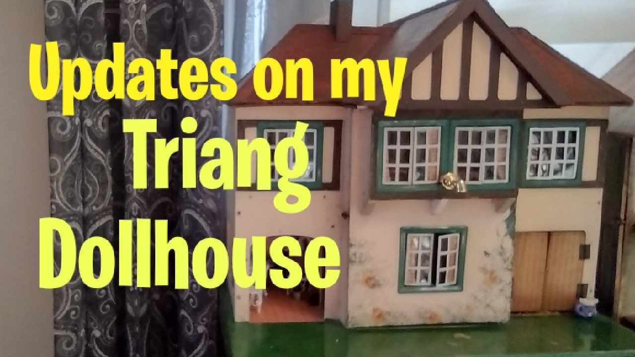 Updates on my Triang Dollhouse!