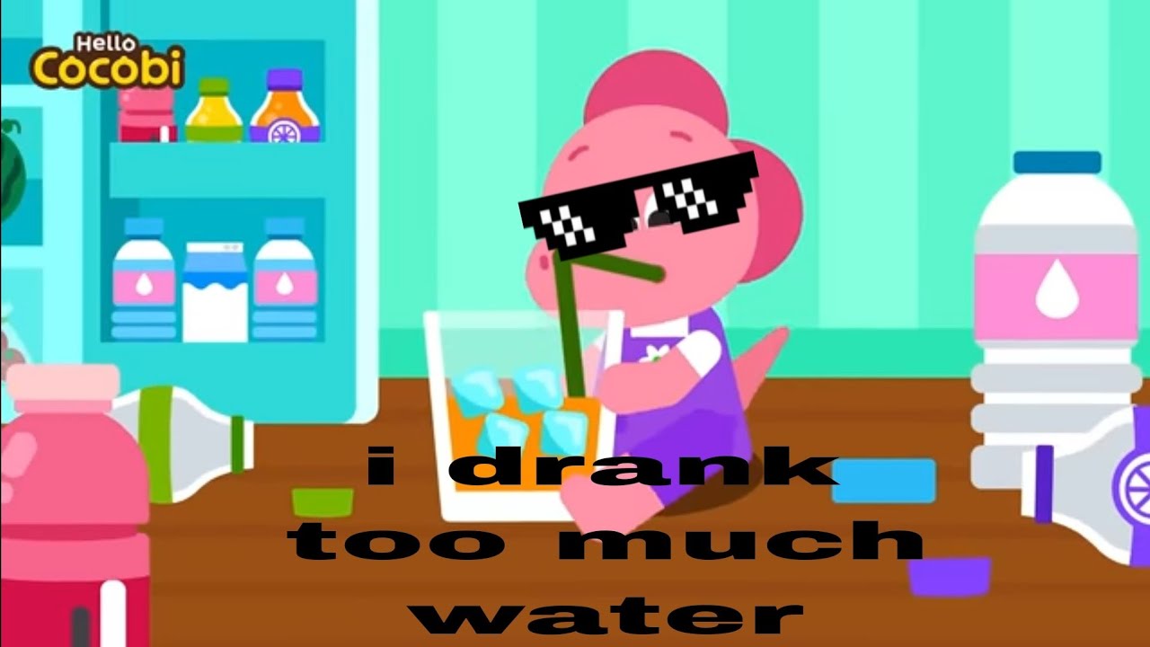 YTP cocobi выпила слишком много воды, безумие