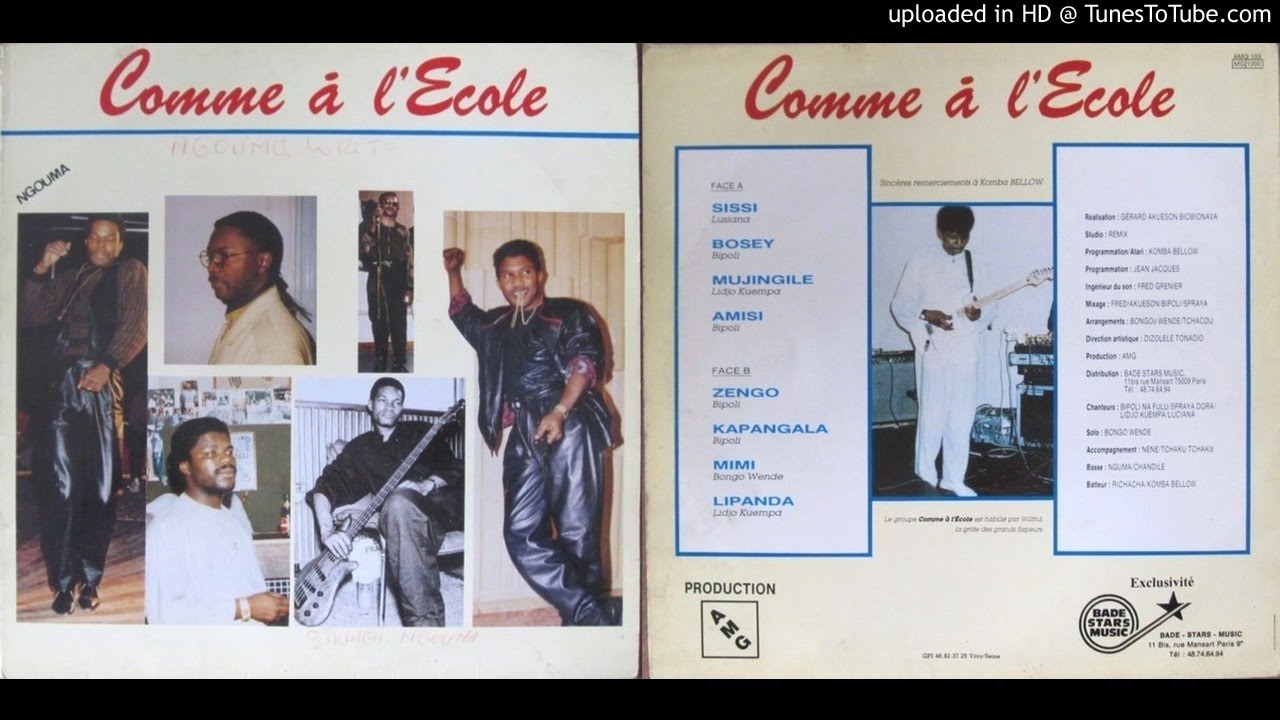 Viva la Musica Papa Wemba  (🎸Bongo Wende) Comme A L'école (1990 full album🔥🔥🔥)