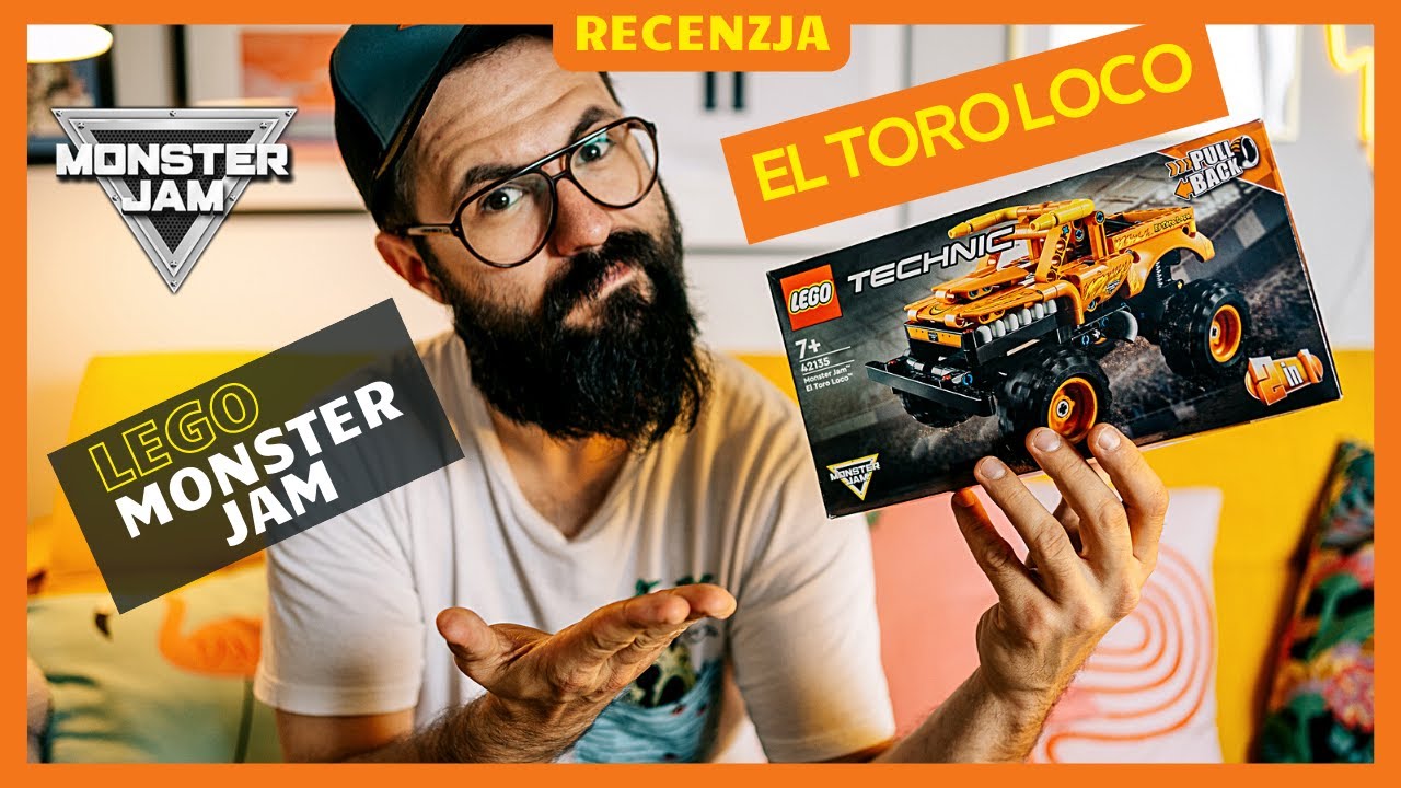 LEGO Technic 42135: Monster Jam El Toro Loco - RECENZJA | Monster truck z klock&oacute;w!