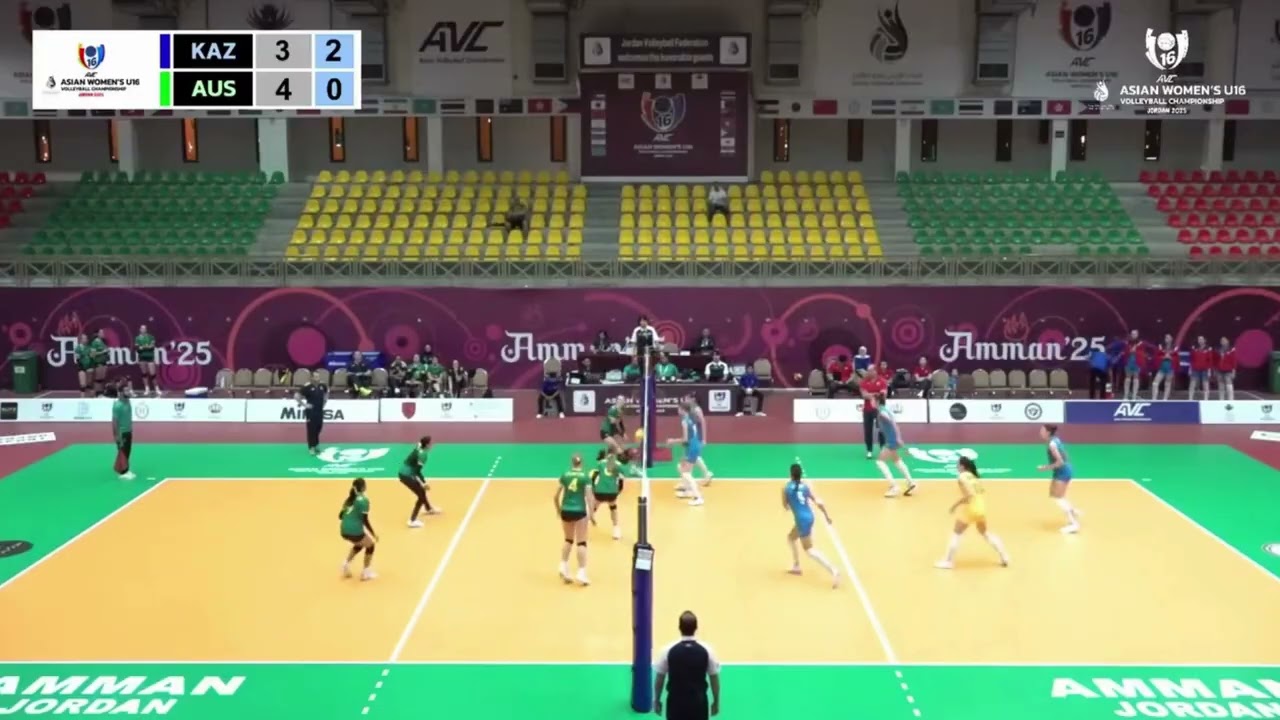 Adele Curtis - KAZ vs AUS - 2025 Asian Women's U16 Champs, Jordan