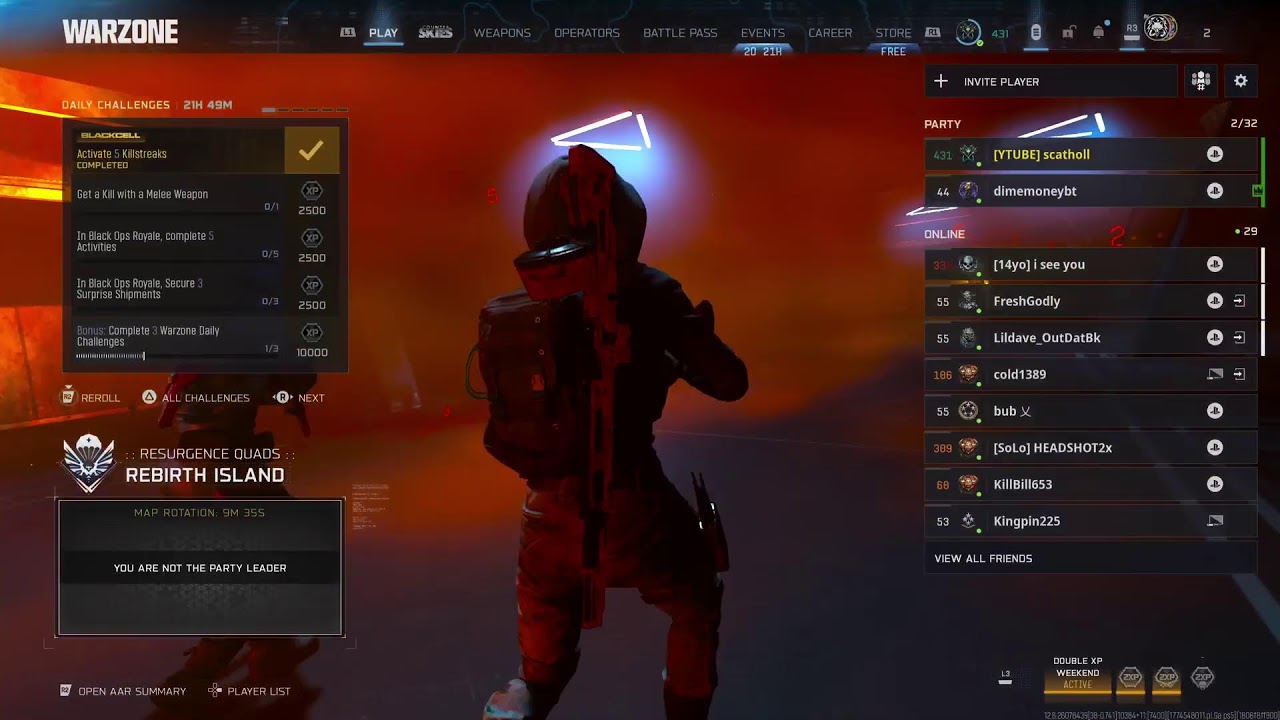 Игрок из топ-1% профессионалов Warzone