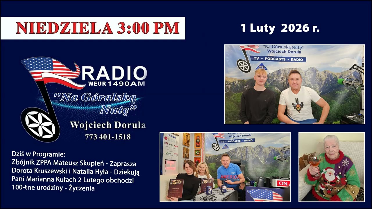 Radio Na Goralska Nute 1 Luty 2026