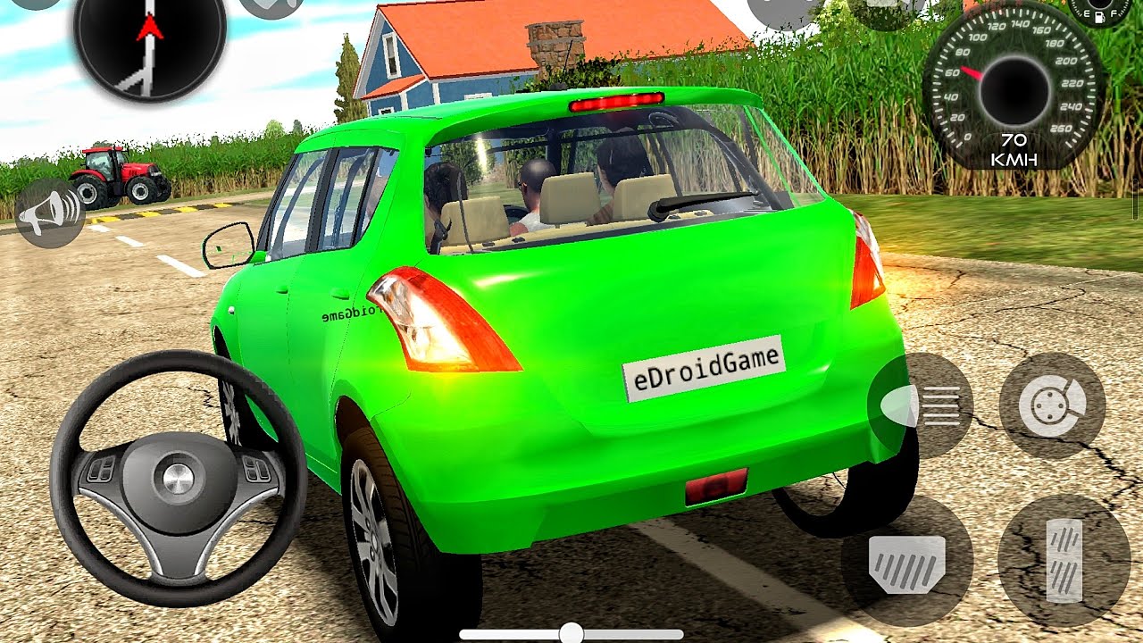 New Indian Cars Simulator 2026: Suzuki Swift Village Drive Gadi Wala Game Car Game Android Gameplay