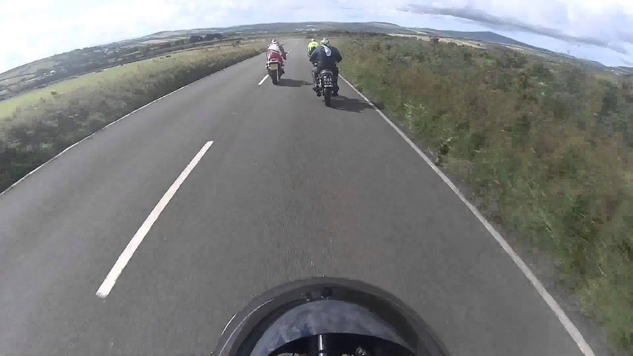 VMCC Manx Parade Lap 2014 Rob North 930 Trident