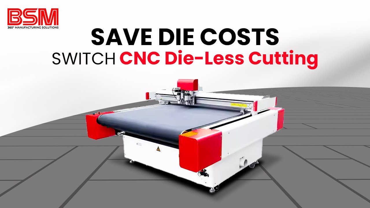Die less Cutting Machine - smart cutting machine - industrial cutting machine - automatic CNC cutter