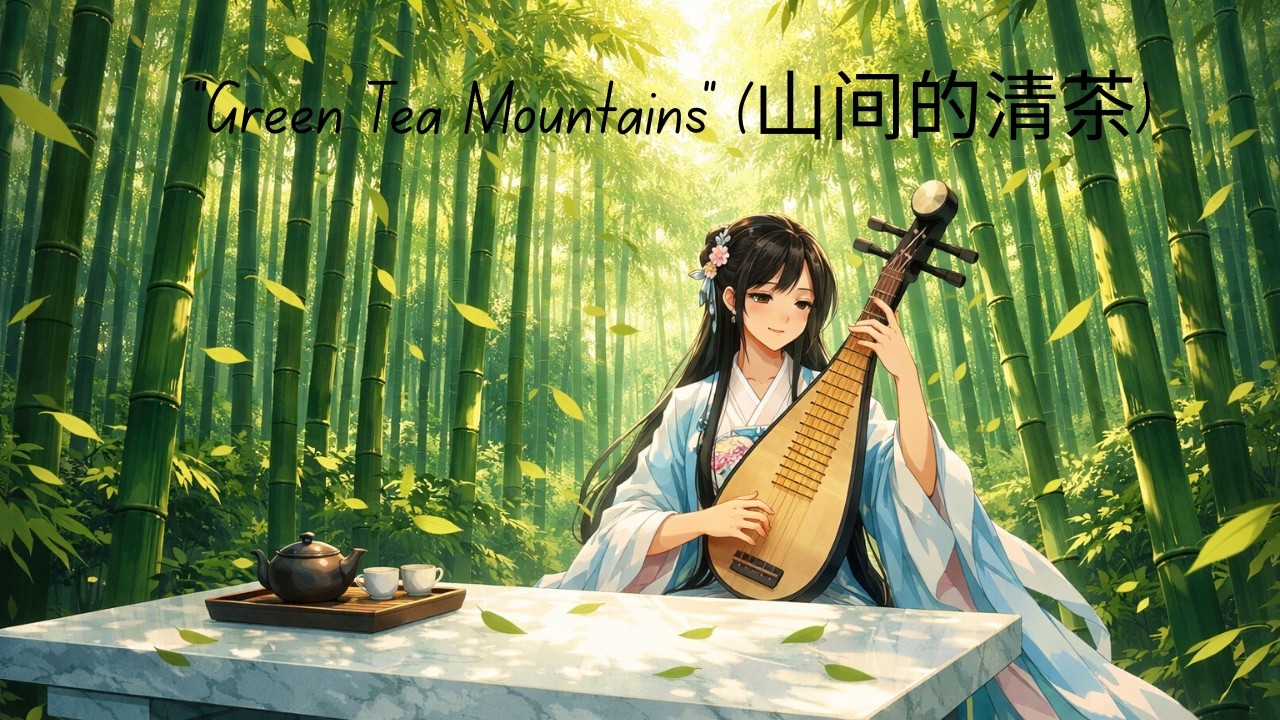 Green Tea Mountain (山间的清茶) #cpop #cpopsong  #acoustic   #เพลงจีนเพราะๆ #เพลงจีน