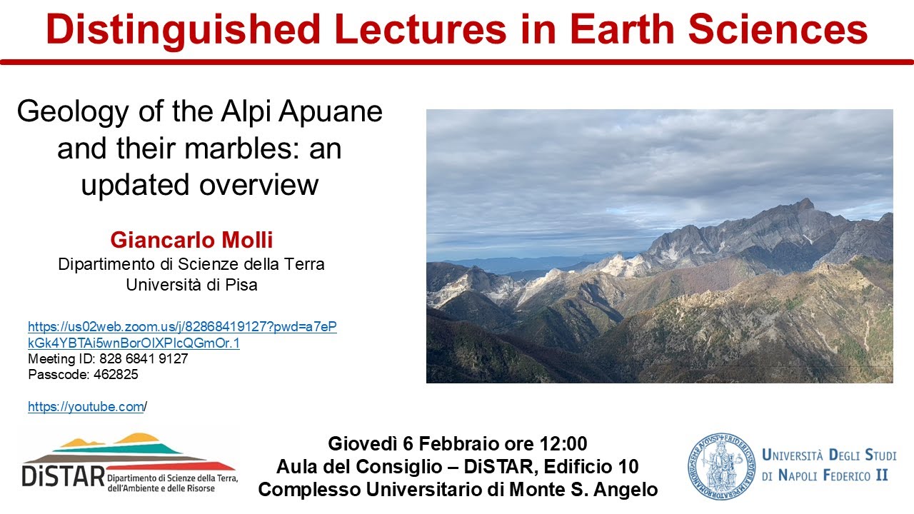 Distinguished Lectures in Earth Sciences