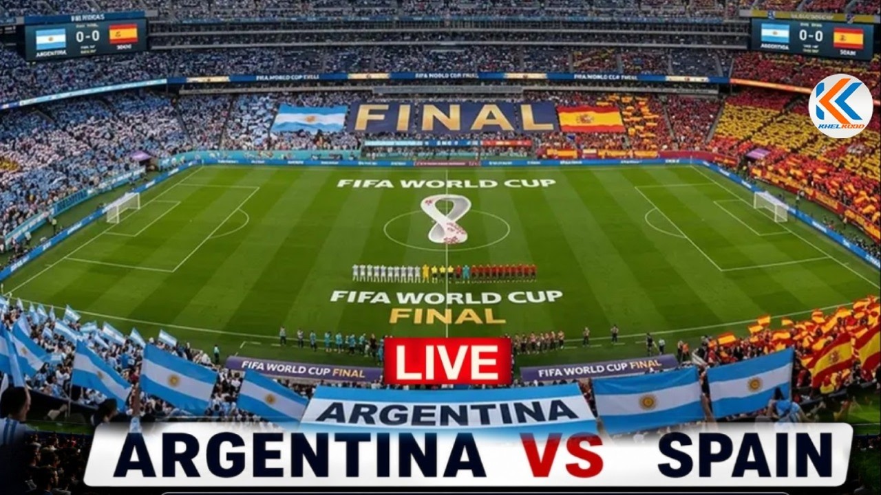 🔴Argentina vs Spain LIVE Final Today: FIFA World Cup 2026 Final LIVE | Messi vs Lamine Yamal