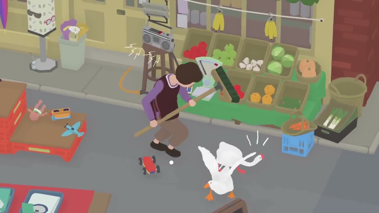 DNO Plays | Untitled Goose Game (Part I) | Goading the Gardener & Mugging a Minor