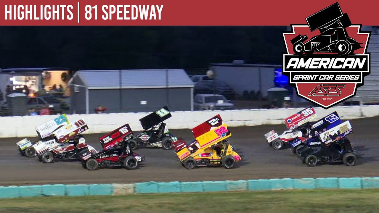 ASCS | American Sprint Car National Series | 81 Speedway | July 20, 2024 | HIGHLIGHTS