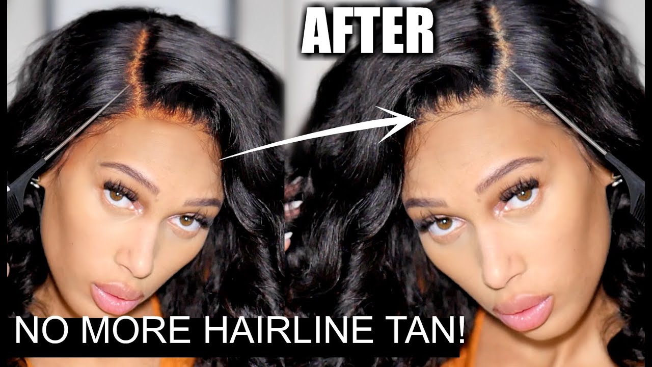 Lighten KNOTS on Lace Wigs!! Loreal MAGIC Root Touch Up... (Temporary Method)- West Kiss Hair