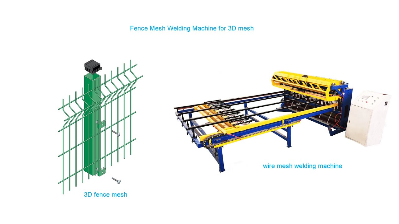 Fence Panel Wire Mesh Welding Machine for 3D Mesh