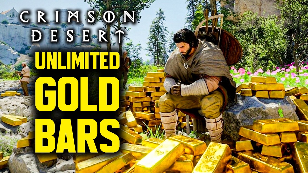 Crimson Desert - How to get Unlimited Gold Bars & Money
