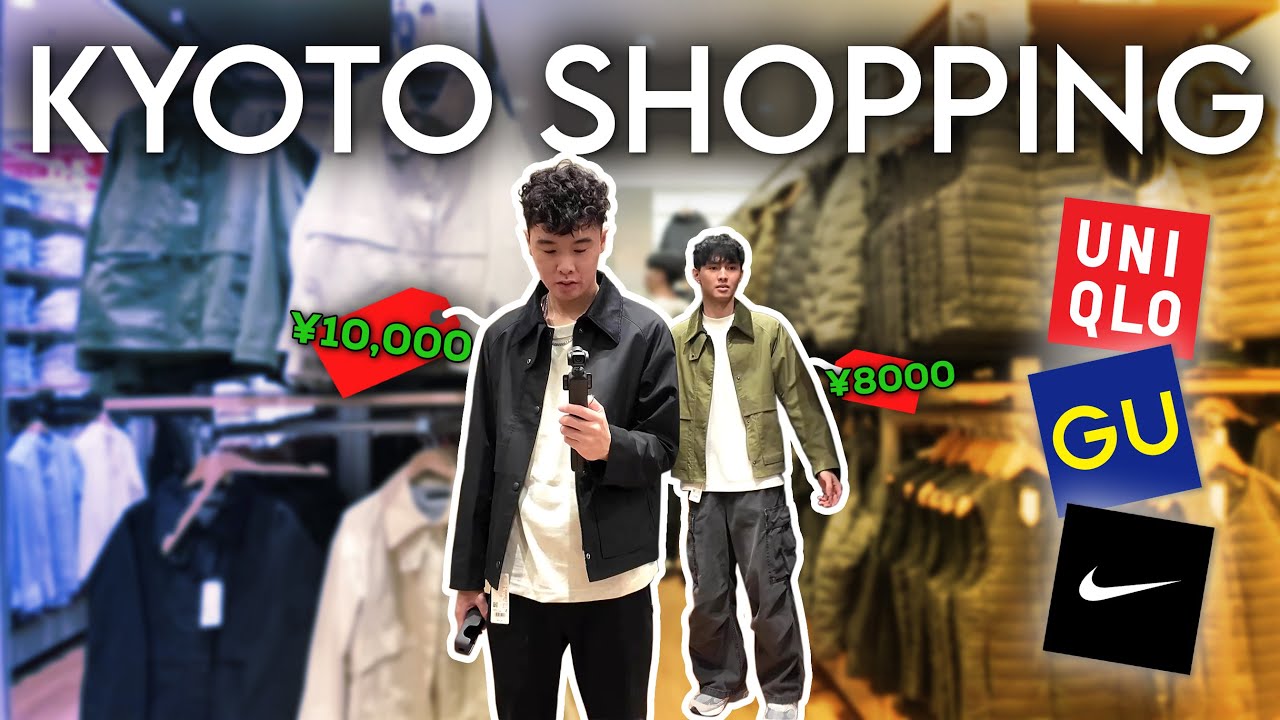 I Spent A Day Shopping in Kyoto, Japan!