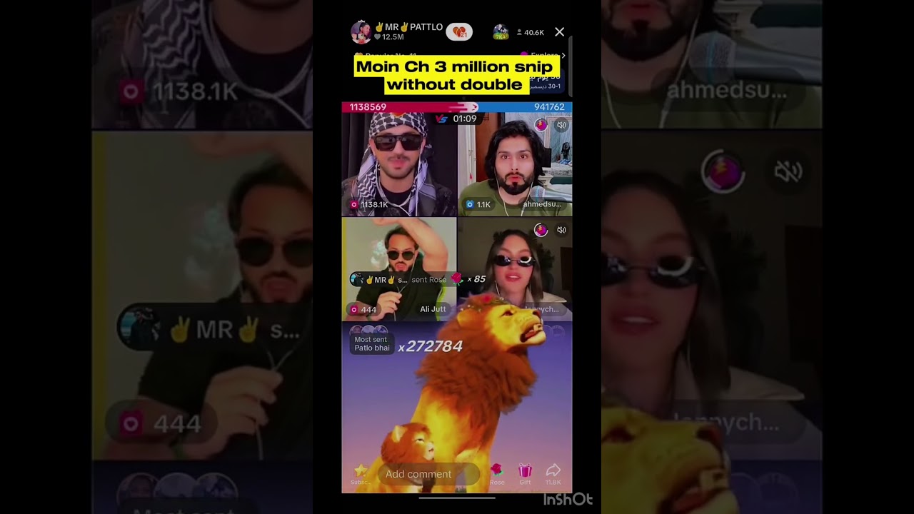 Mr patlo live match tiktok live in pakistan full match