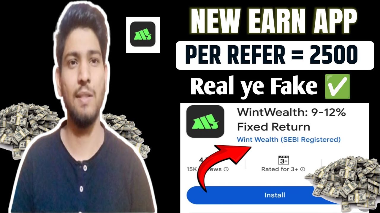 Wint Wealth Refer And Earn | Demat Account Refer And Earn Without Trade | Best Refer And Earn App