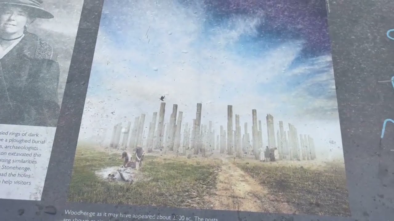 Wood hendge and Stonehenge drove