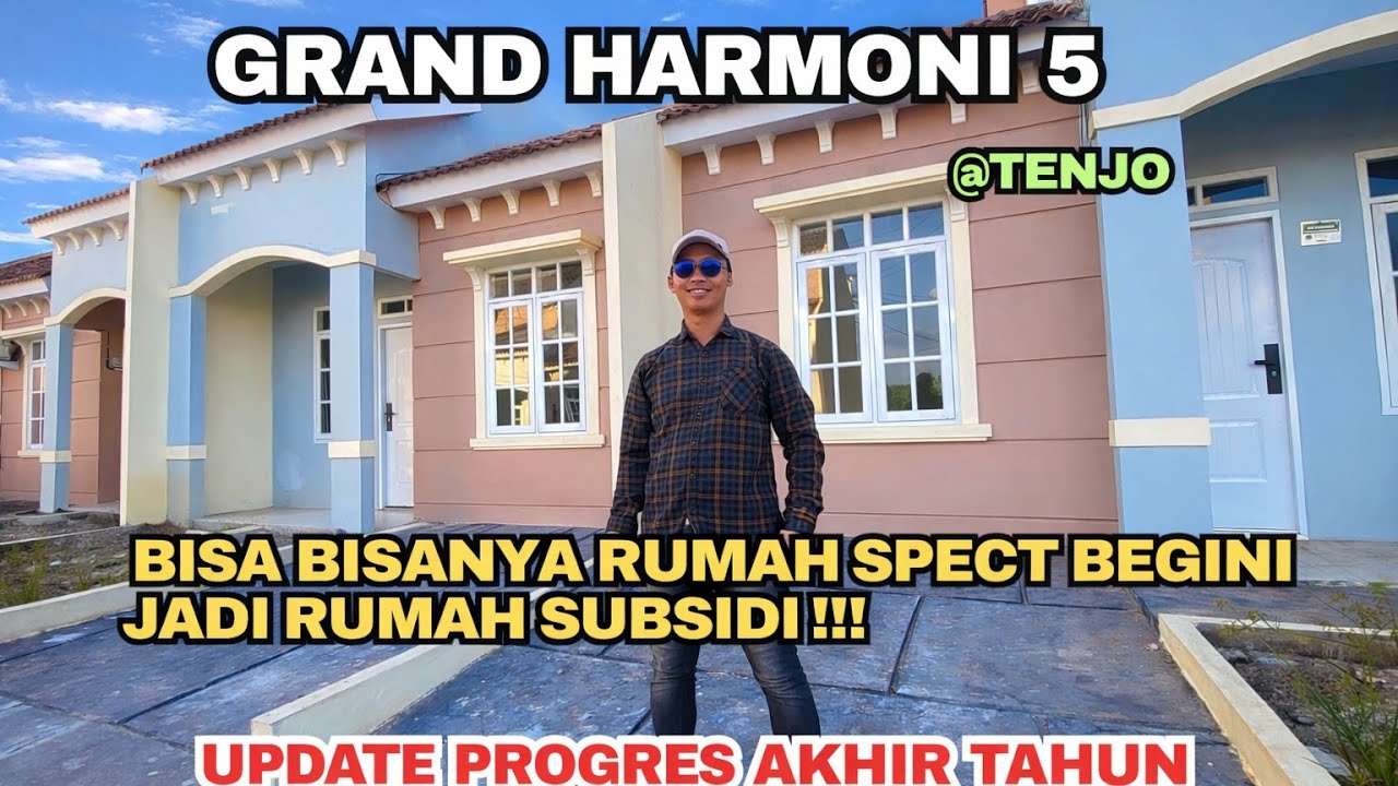 RUMAH SECANTIK INI CUMA 100 JUTAAN ‼️ | GRAND HARMONI 5 TENJO