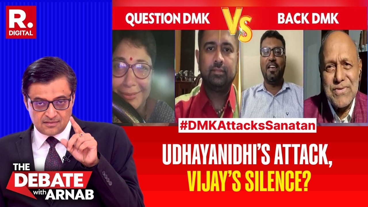 &lsquo;Eradicate Sanatan&rsquo; Row: Did Vijay Fail Tamil Nadu&rsquo;s Hindus By Staying Silent? | Watch Debate