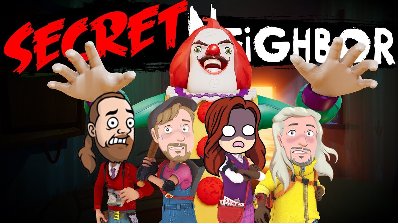 Gänget är tillbaka | Secret Neighbor Beta med KimmyPOWER och Ufosxm