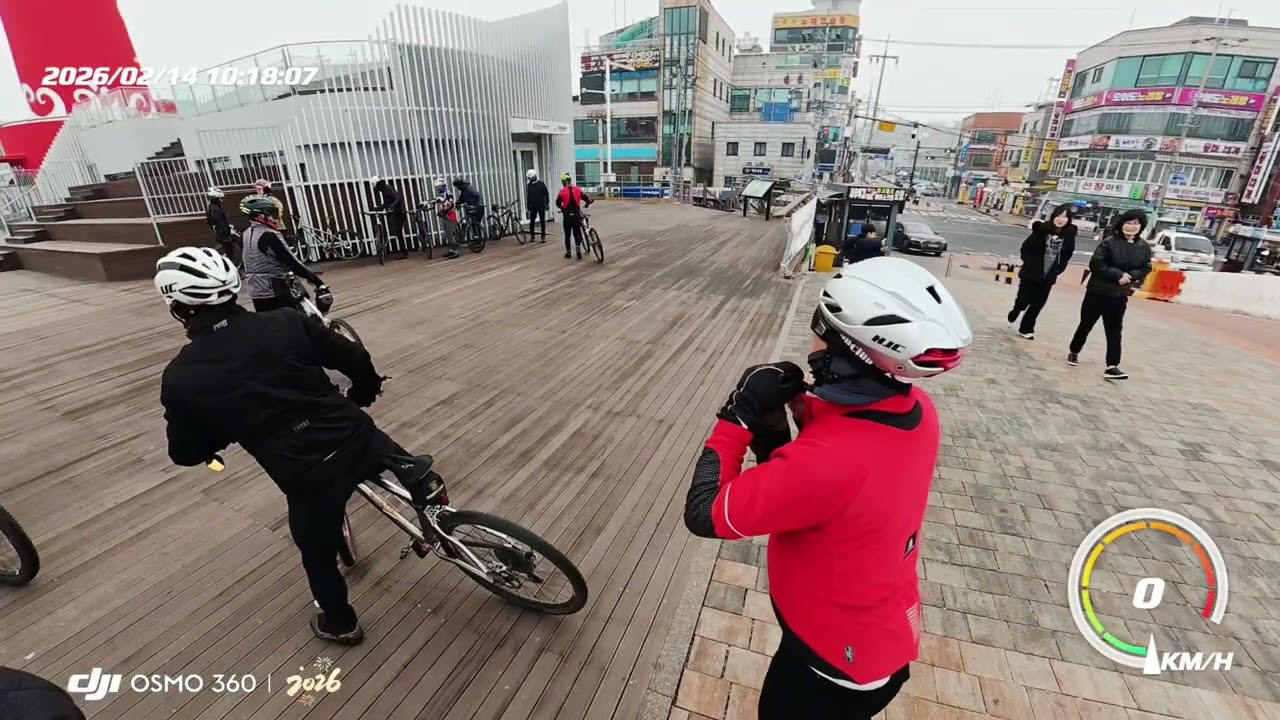 2026/2/14/소래포구/배곧/오이도 빨간등대/시화 나래 휴계소/거북섬 토요 라이딩 