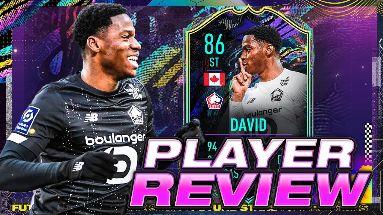 THE BEST VALUE STRIKER ON FIFA 21?! FUT FUTURE STARS 86 DAVID FIFA 21 PLAYER REVIEW