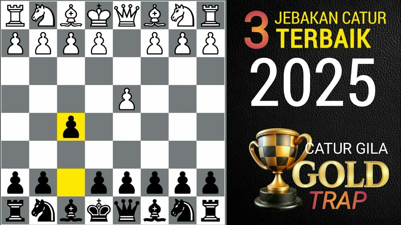 TOP 3 Jebakan Catur Gila TERBAIK (No.3 paling Gila)