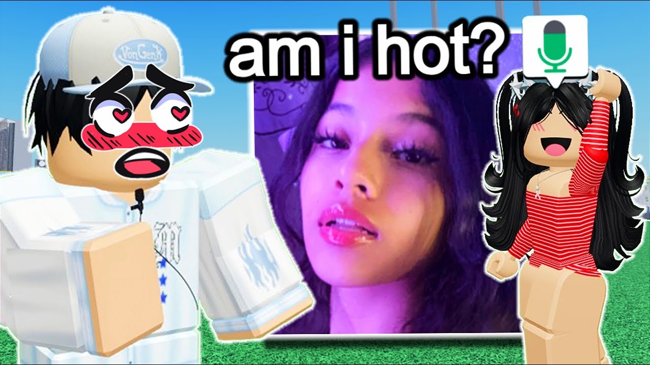 ГОЛОСОВОЙ ЧАТ Roblox... Но ЛИЦО НЕЗНАКОМЦЕВ РАСКРЫВАЕТСЯ 2!