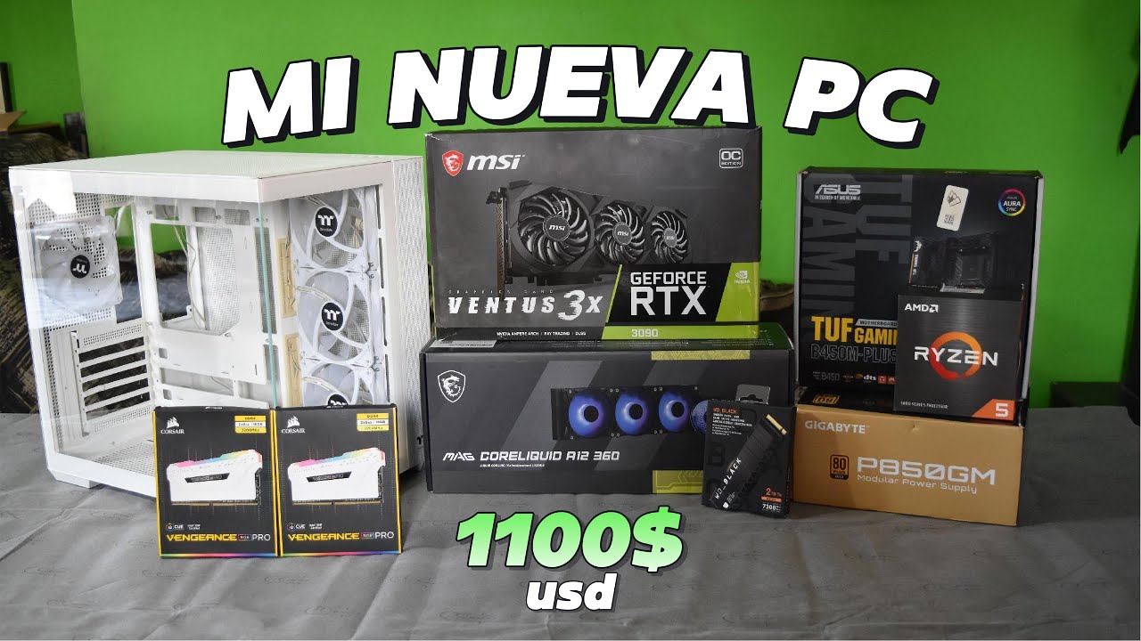 Arme Mi Nueva PC GAMER!!! ¡¡¡Msi 3090!!!