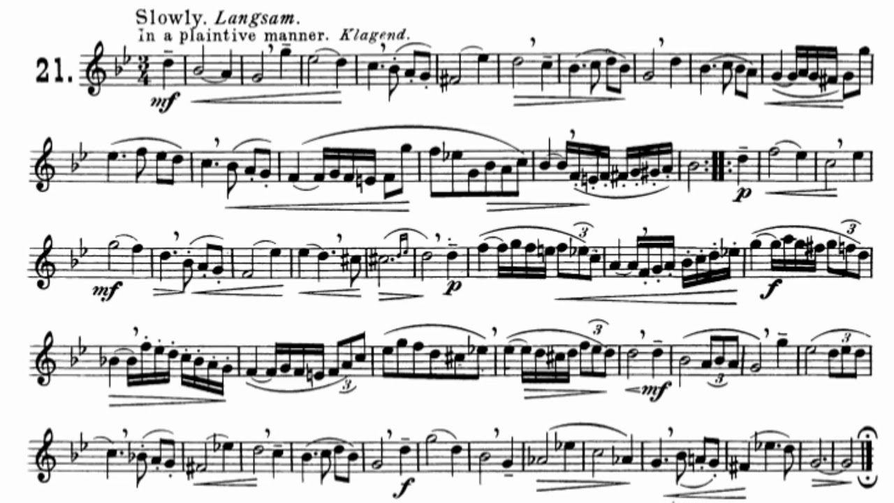 OSCAR FRANZ METODO PER CORNO FRANCESE - base per lo STUDIO n.21 (vc, arpa, voce, pf)
