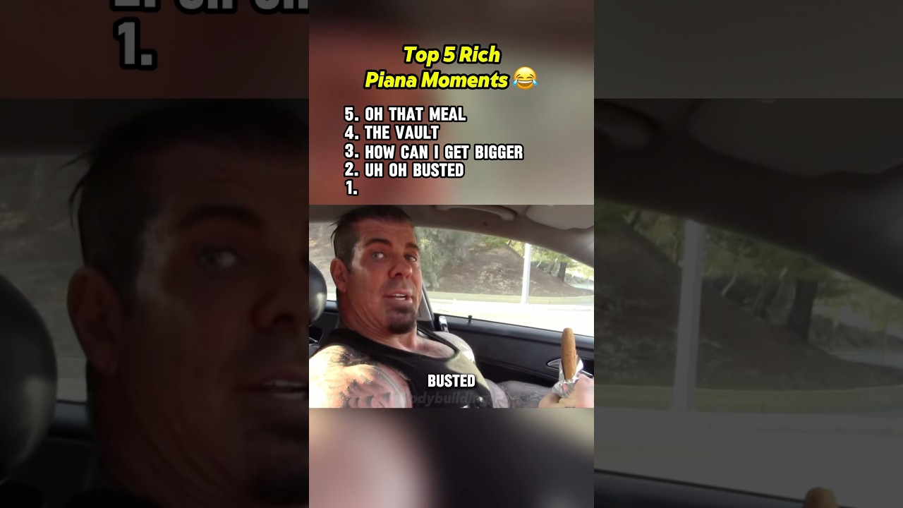Top 5 Funniest Rich Piana Moments 😂😂 #shorts