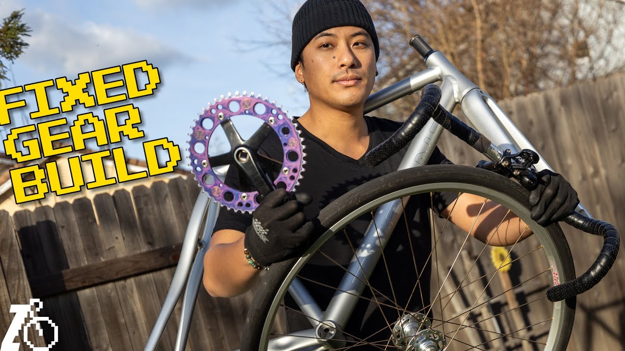 Building Up an Aluminum Fixed Gear Bike | Tyrant Beastie!