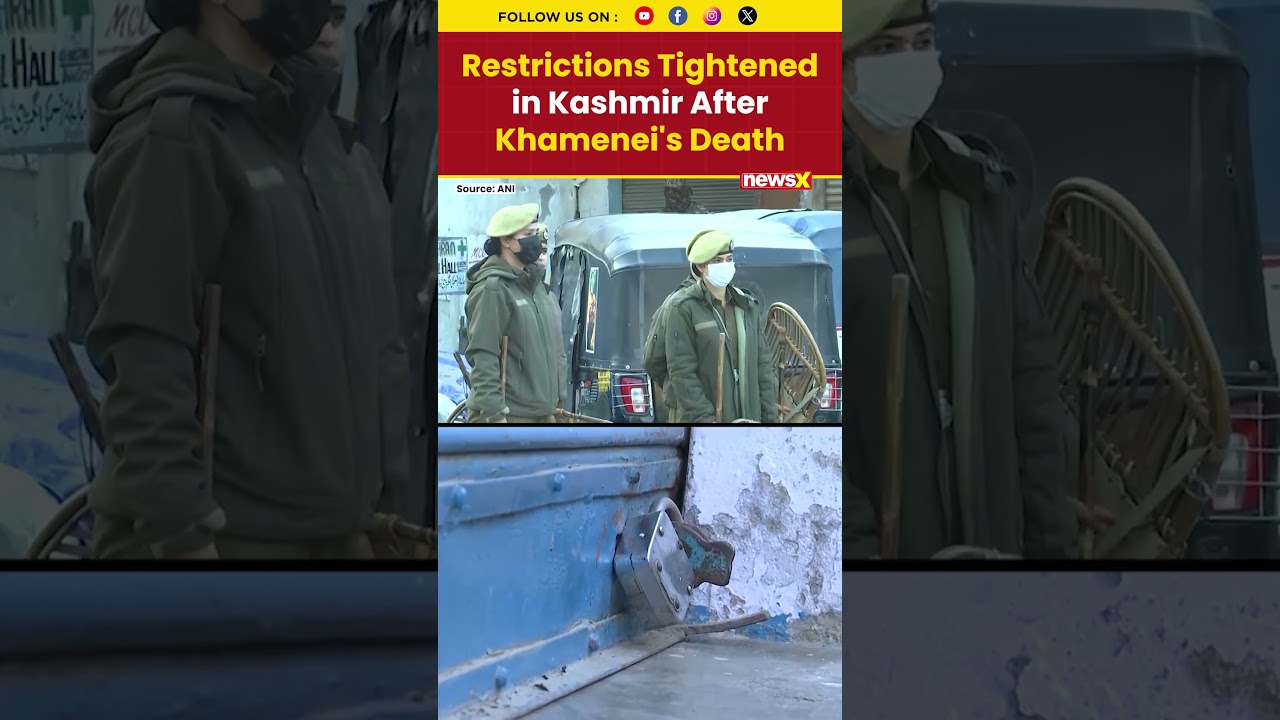 J&K: Restrictions Imposed in Kashmir After Protests Over Khamenei&rsquo;s Killing
