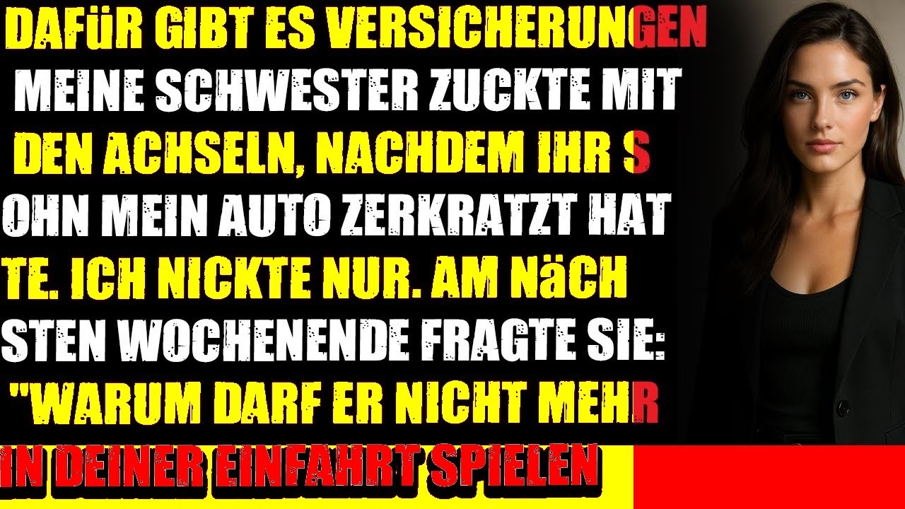 Mein Neffe zerstörte mein neues Auto – meine Schwester lachte, also hörte ich auf zu helfen