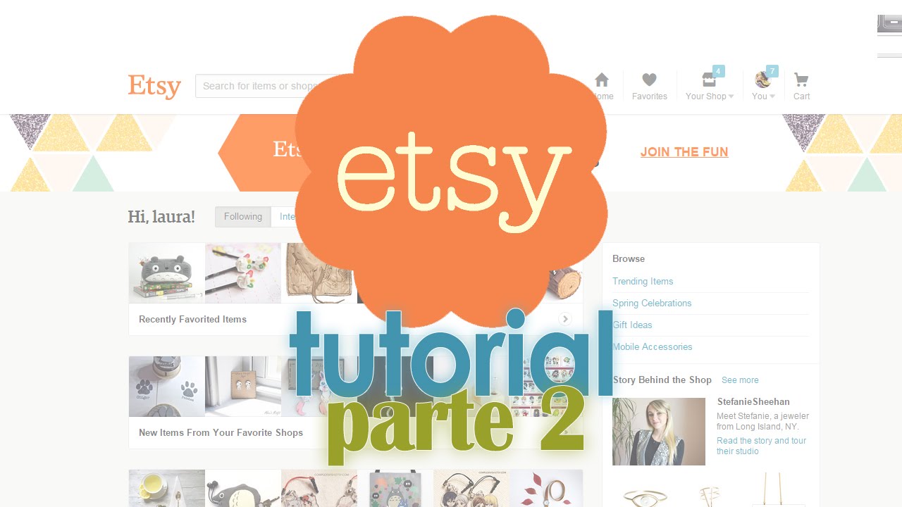 Vendere creazioni su Etsy (2) + INSERZIONI GRATUITE