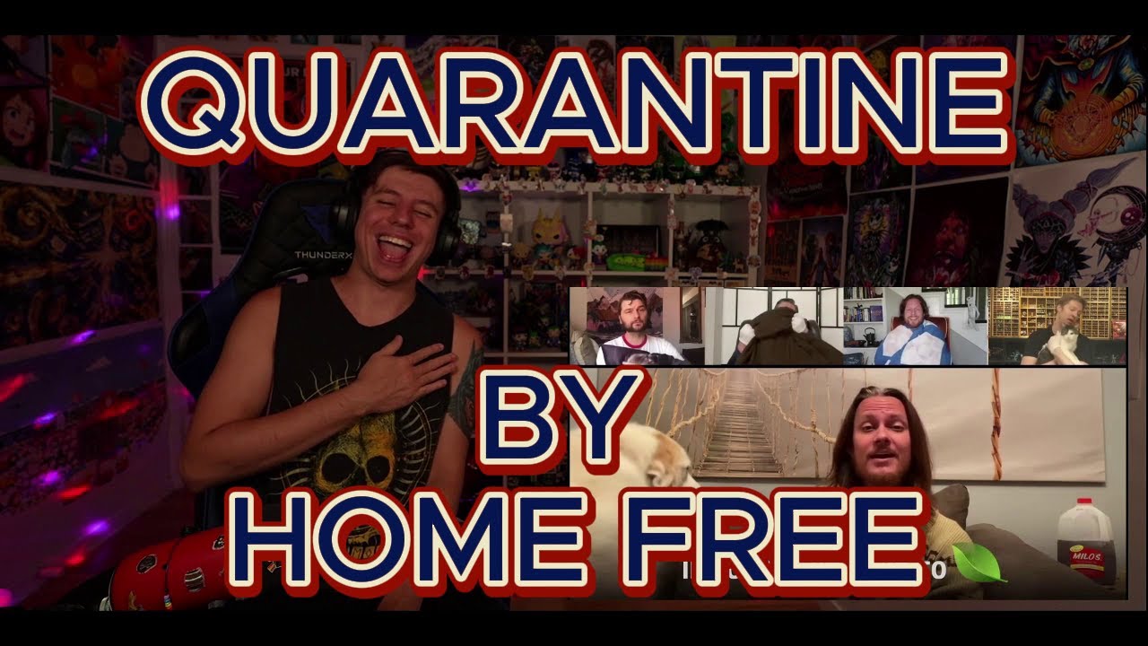 THEY CAN ALSO DO PARODY???!!!!!!! Blind reaction to Home Free - Quarantine