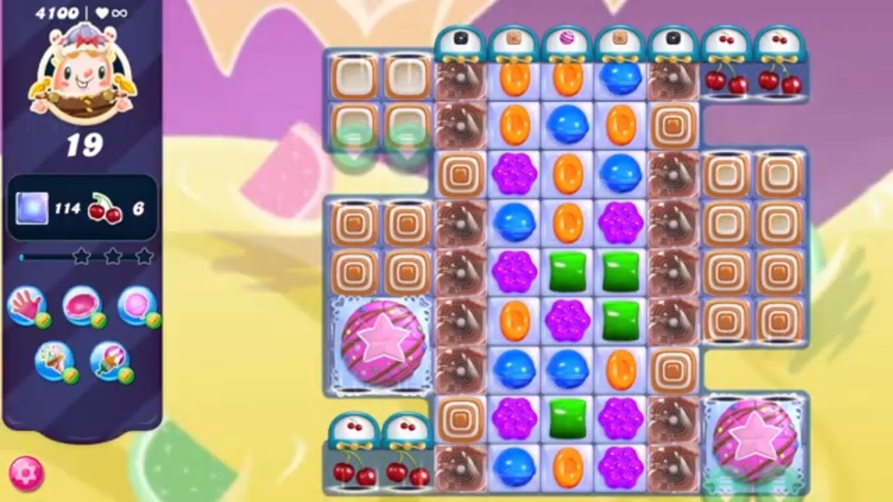 Candy Crush Saga LEVEL 4100 NO BOOSTERS (new version)