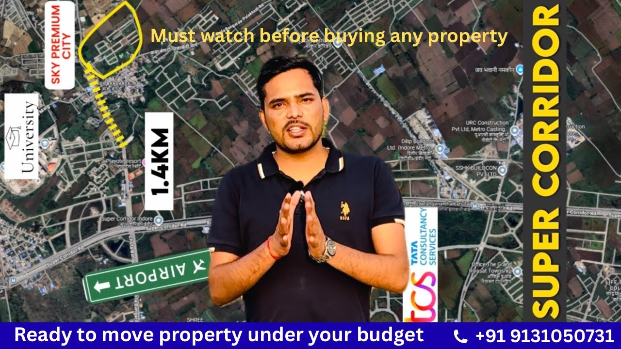 SKY PREMIUM CITY | Super Corridor | indore | Property under your budget | indore 