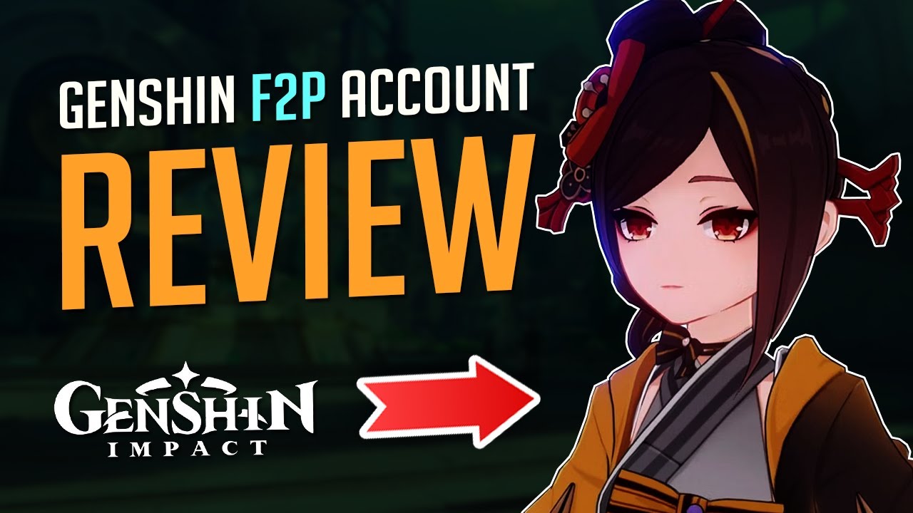 GENSHIN IMPACT | MY 4 YEAR OLD F2P AR60 GENSHIN ACCOUNT REVIEW 2024!