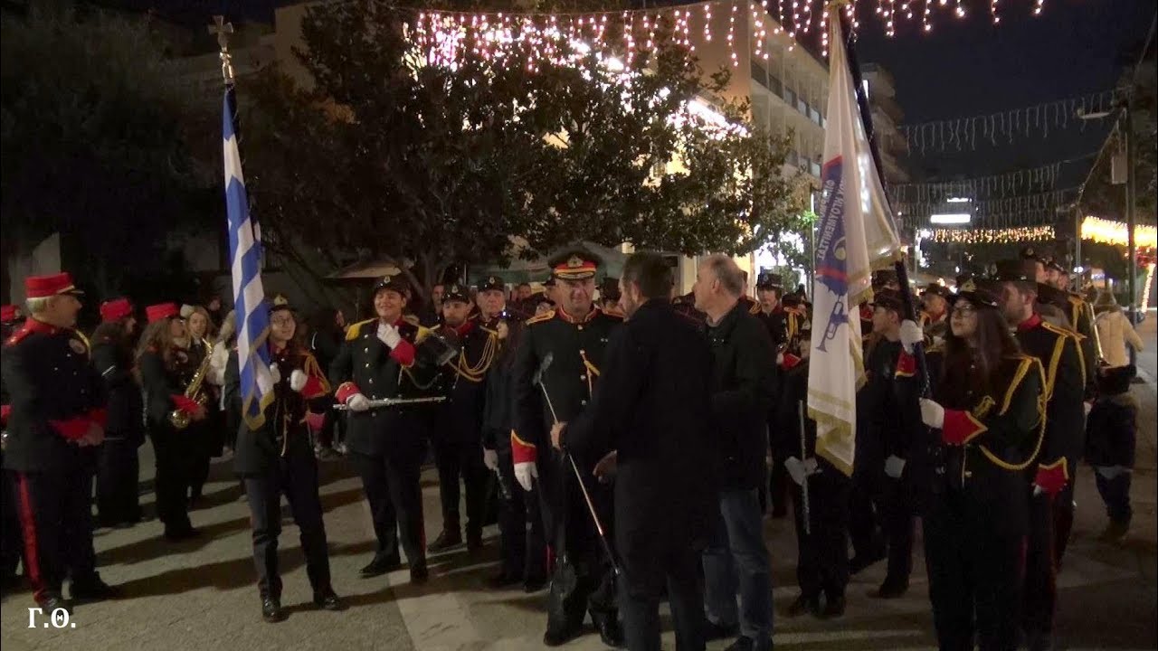2 Φιλαρμονικές συναντιούνται στον πεζόδρομο Τρικάλων 8 Δεκ. 2018