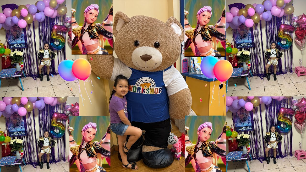 Build-A-Bear Birthday Bear￼