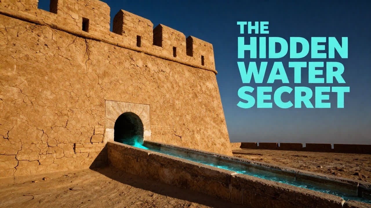 The Hidden Water Tunnels That Kept Desert Fortresses Alive