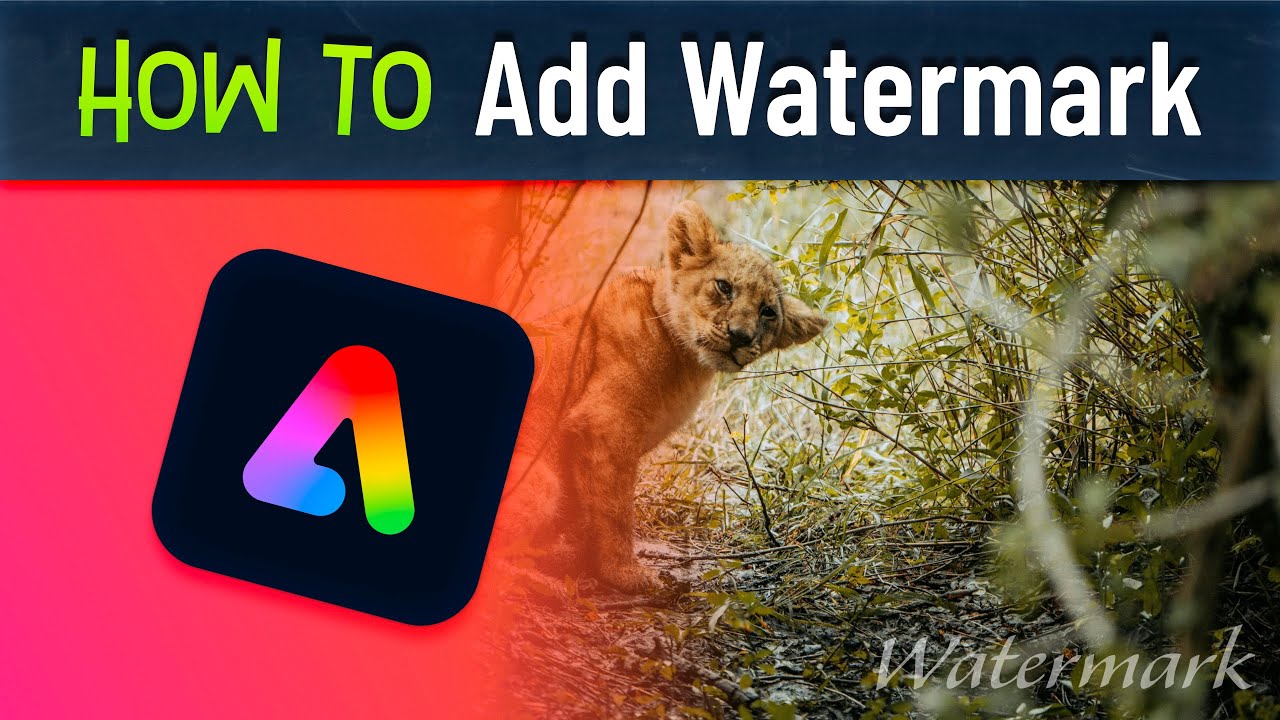 How to Add a Watermark in Adobe Express (Free & Easy)