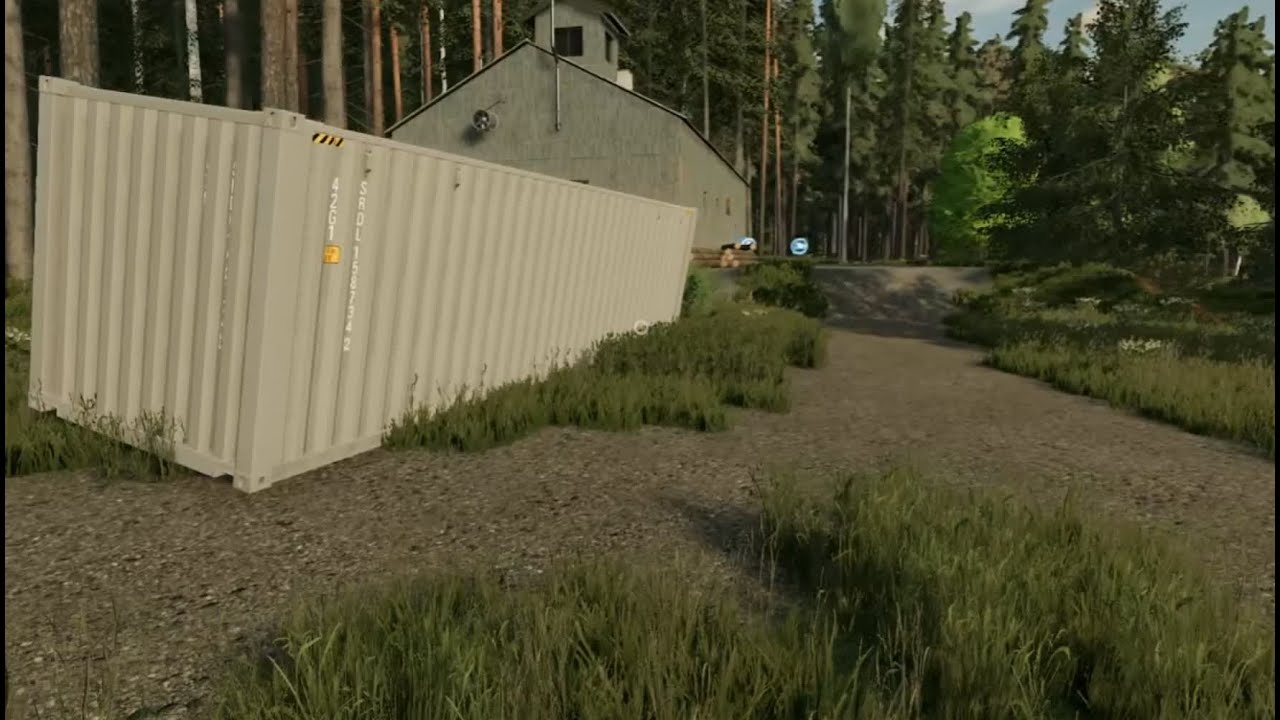 Le Bucheron Agricole , ep4 saison 1, on vend le conteneur, farming simulator 22