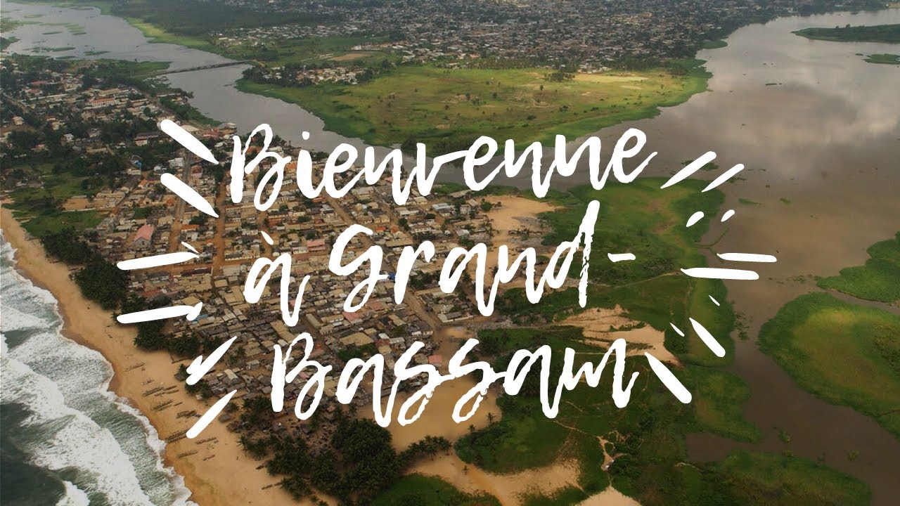 Vue aérienne de Grand-Bassam