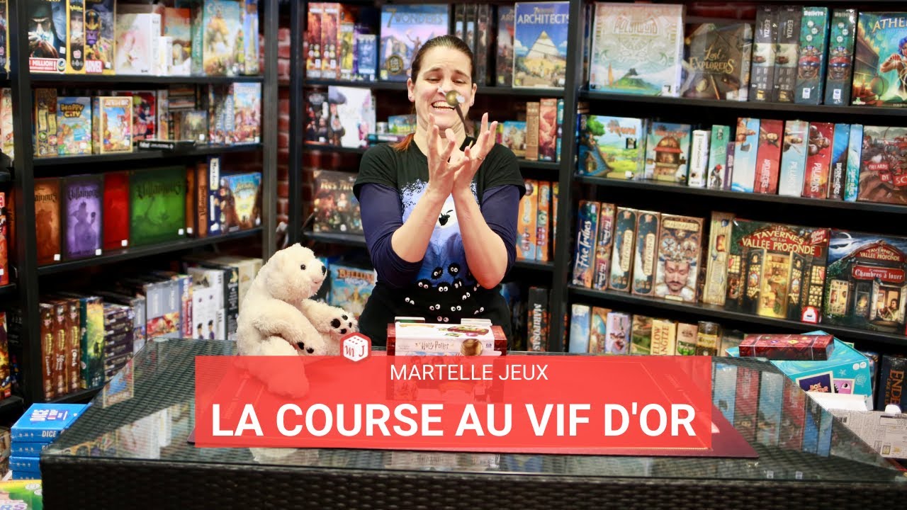 Sophie présente La Course au Vif d'Or - Martelle Jeux
