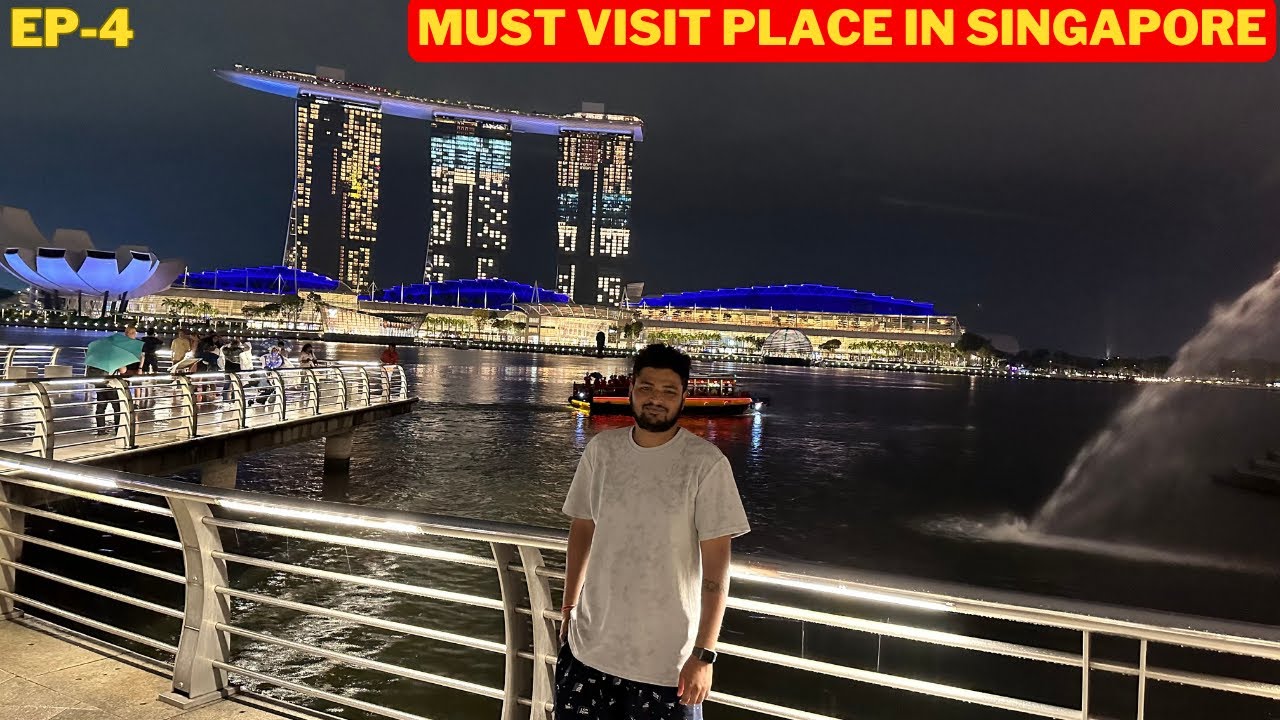 Marina Bay Sands, SkyPark Observation Deck for free Must visit place in Singapore 🇸🇬 Part -2 #EP-4