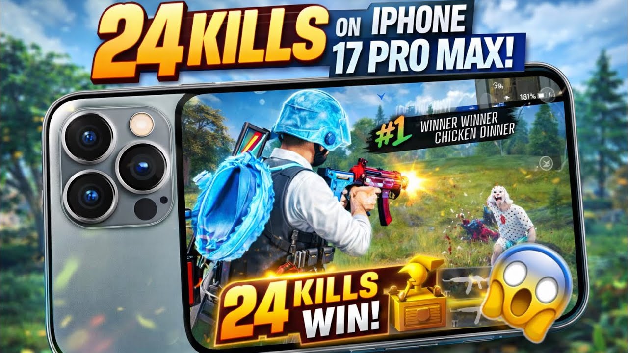 iPhone 17 pro max this type of game play crazy 😱😱